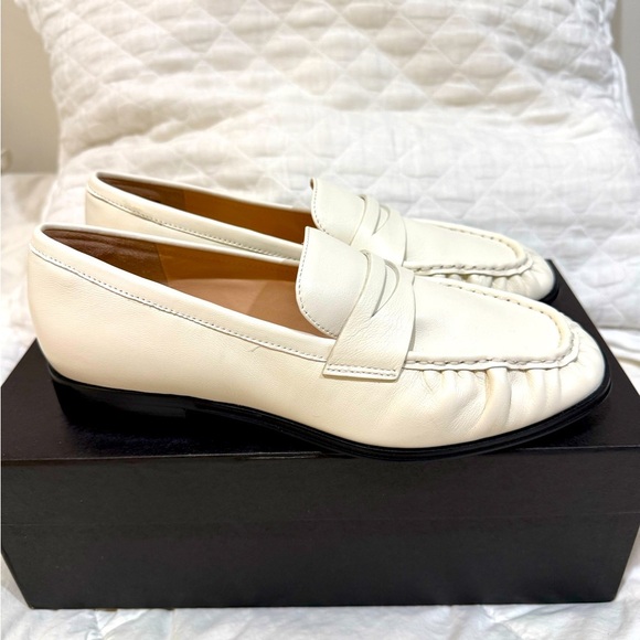 J.Crew Madison ruched loafers in leather sz9 NEW - Picture 5 of 9